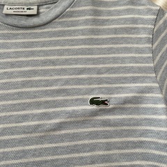 LACOSTE ストライプ Tシャツ US S ラコステJP Mの画像