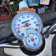 お取引感謝【実働車・転倒車両】ヤマハビーノ・インジェクション・３７Ｊ・フロント曲がりあり？値引不可の画像