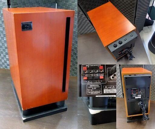 札幌市内近郊限定 ONKYO スピーカーセット D-407M×2 D-407C SL-407 D-105F×2 計6基セット 動作未確認 ジャンク品 オンキョー 新道東店