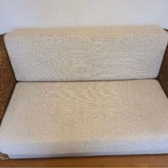 アジアンアンティークソファ　バリ風の画像