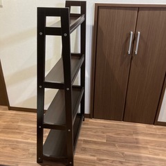 シェルフ（木製）の画像