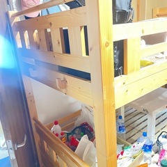 二段ベッドの画像