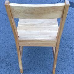 ②ベガコーポレーション メットノアチェア ダイニングチェア 幅38×奥50×高80cm 食卓 椅子 家具 オーク材 札幌市 中央区 南12条の画像