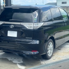 車検満タン渡し　paypay クレカ　3型　後期　50 エスティマ　アエラス　4WD ブラック　修復無の画像