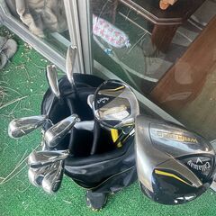【ゴルフ 美品】Callaway WARBIRD ゴルフクラブセット 10本＋キャディバッグ付｜使用2回の画像