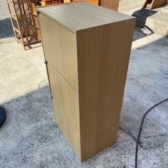 カラーボックス　収納棚　収納ボックス　扉付き【横42.2奥30高88】の画像