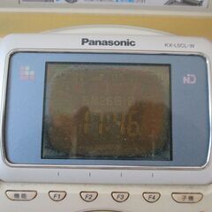 Panasonic　パーソナルファクス　KX－L5CL　新品インクフィルムKX-FAN141付の画像