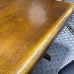 店頭引き渡し 中古  株式会社サン ダイニングセット テーブル イス 回転チェア イス4脚 家具の画像