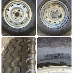 YOKOHAMA  SUPER DIGER 828 145R12 6PR LT 軽バン/軽トラック車検対応　MUD&SNOWの画像