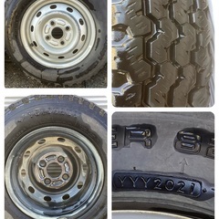 YOKOHAMA  SUPER DIGER 828 145R12 6PR LT 軽バン/軽トラック車検対応　MUD&SNOWの画像