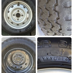 YOKOHAMA  SUPER DIGER 828 145R12 6PR LT 軽バン/軽トラック車検対応　MUD&SNOWの画像
