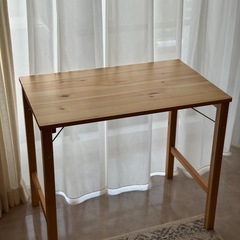 【値下げしました】無印良品　パイン材　学習机　廃盤品 無印良品 パイン材 学習机 廃盤 事務机・学習机