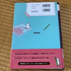 Gakken 中学社会　歴史年表　書きこみノート　書き込みなしの画像