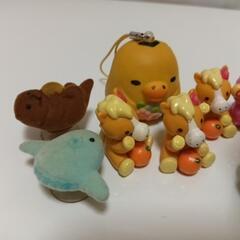 【無料】かわいいどうぶつたち 吸盤つきなど 9点の画像