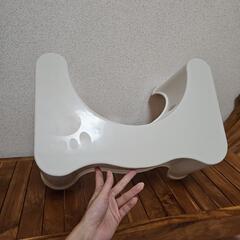 【譲り先決定】トイレ用サポート足置き台　トイトレ　の画像