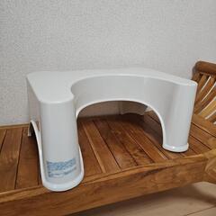 【譲り先決定】トイレ用サポート足置き台　トイトレ　の画像