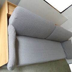ニトリの3Wayソファベッド『B1-USB』[幅203cm]ベッドソファ☆店頭お引き取り歓迎【自社配送は札幌市内限定】の画像