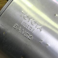 TOYOTA エスティマ 純正マフラー 12831 SANGO リアマフラー リアピース 車検用 純正戻し 札幌市 清田区 平岡の画像