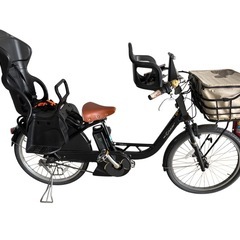 電動自転車 子供乗せ 二人乗せ　ヤマハ パスの画像