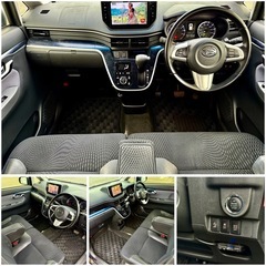 ★美車★ ムーヴカスタムＲＳハイパーＳＡ●H27年式●ICターボ●車検R8.1まで●LEDヘッドライト●バックカメラ ●純正ナビテレビ ●ETCの画像