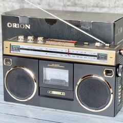 オリオン「SCR-B7」Bluetooth搭載ステレオラジオカセット