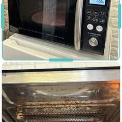 ご成約済み　配送設置0円で🆗👌冷蔵庫&洗濯機分解洗浄済み✨✨オーブンレンジ‼️の画像