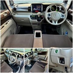★車検満タン★ NBOX＋ ＧターボＳＳパッケージ●両側パワスラ●バックカメラ●HIDヘッドライト●フルセグTV ●ETC ●点検整備記録簿あり！の画像