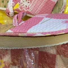 子供浴衣　ピンク　120サイズ　未使用品訳ありの画像