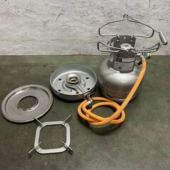 中国工業 MINI COOK ミニクックST2000 LPガス 動作確認済 調理器具 厨房 厨房機器 店舗 店舗用品 ボンベ付コンロ 保管品 ② Y1847YGの画像