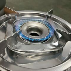 中国工業 MINI COOK ミニクックST2000 LPガス 動作確認済 調理器具 厨房 厨房機器 店舗 店舗用品 ボンベ付コンロ 保管品 ② Y1847YGの画像