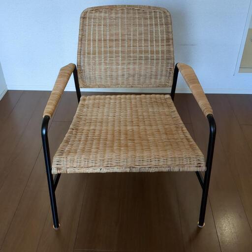 IKEA ULRIKSBERG ウルリクスベリ 藤製パーソナルチェア (きゅう