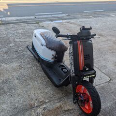 現状販売　YAMAHAvox　カスタム車両　49cc 原付　ロンホイ　の画像