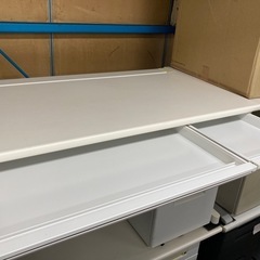 ナイキ 平デスク&インワゴン セット カギ有 中古の画像