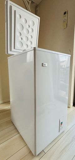 冷凍庫 さいたま市緑区取りに来られる方 JF-NC66F-1 デンキチWeb / ハイアール Haier 上開き 冷凍庫 66L ホワイト JF