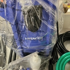 O2507-367  Hitach koki  家庭用高圧洗浄機  FAW105 美品 現状渡しの画像