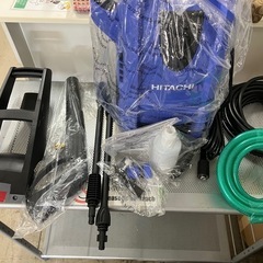 O2507-367  Hitach koki  家庭用高圧洗浄機  FAW105 美品 現状渡しの画像
