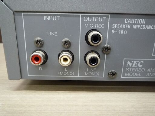 レトロ NEC ステレオアンプ AMP-30 PCエンジン ロムロム用 中古 現状品