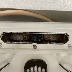 【Rinnai】リンナイ ガスコンロ KGM33NBER 2016年製 都市ガス用 水無し片面焼きグリル 2口コンロ 生活用品 右強火力 アイボリー Y1848の画像