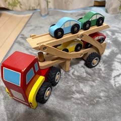 木製トレーラー　カーキャリア　の画像