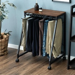 スラックスハンガー 20本【幅60cm】　の画像