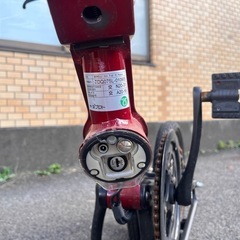 BENELLI miniFold16 折り畳み電動アシスト自転車の画像