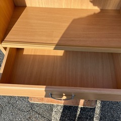 食器棚　キッチン収納　棚　収納棚　【横58奥28.8高178】の画像