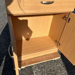 食器棚　キッチン収納　棚　収納棚　【横58奥28.8高178】の画像