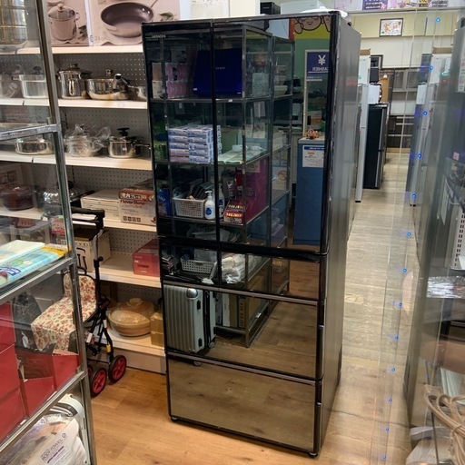 2020年製　日立　6ドア冷蔵庫　615L R-WXC62N