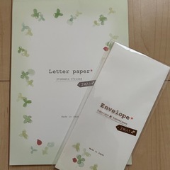 便箋封筒の画像