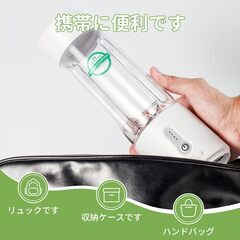 ◆新同◆Sun Area ジューサー ミキサー 氷対応 500ml USB充電式の画像