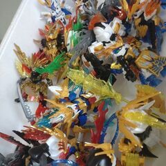 SDガンダム プラモデル　組み立て済み完成品詰め合わせの画像