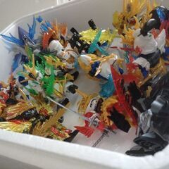 SDガンダム プラモデル　組み立て済み完成品詰め合わせの画像