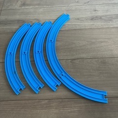 プラレール曲線レール　9本セットの画像