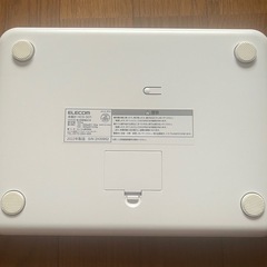 エレコム　スリム体重計　の画像